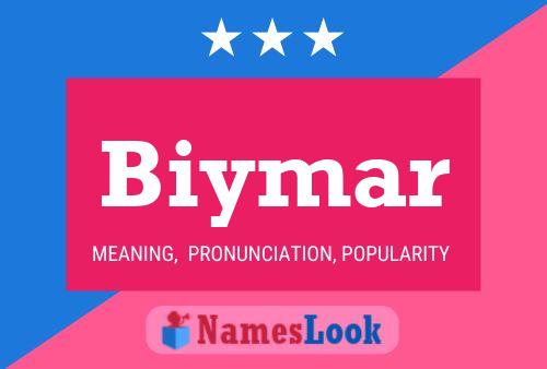 Póster del nombre Biymar