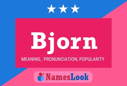 Póster del nombre Bjorn