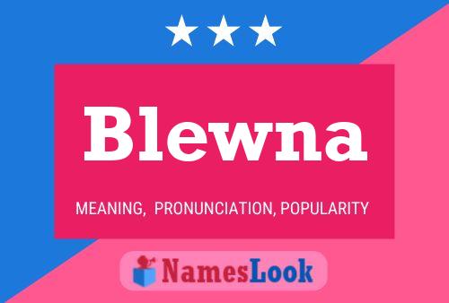 Póster del nombre Blewna