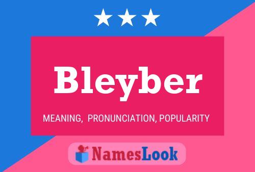 Póster del nombre Bleyber