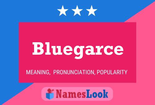 Póster del nombre Bluegarce