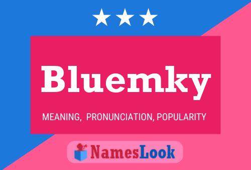 Póster del nombre Bluemky