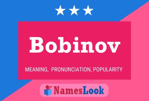 Póster del nombre Bobinov