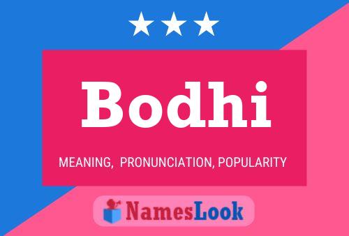 Póster del nombre Bodhi