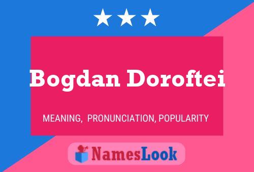 Póster del nombre Bogdan Doroftei