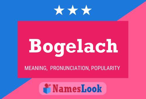 Póster del nombre Bogelach