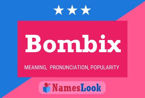 Póster del nombre Bombix