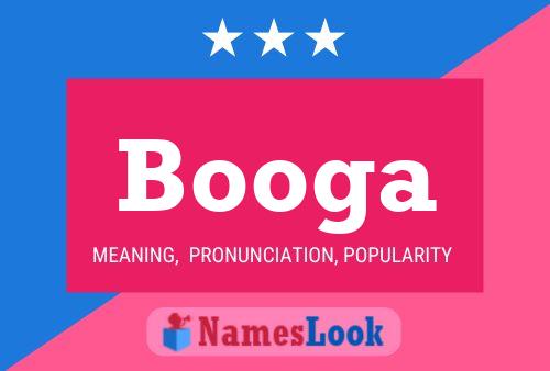 Póster del nombre Booga