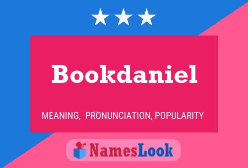 Póster del nombre Bookdaniel