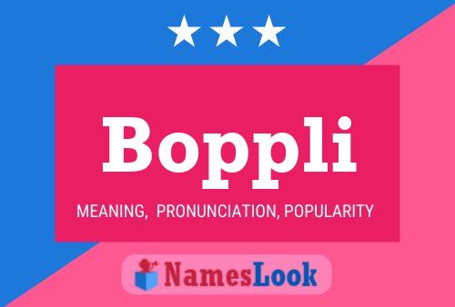 Póster del nombre Boppli