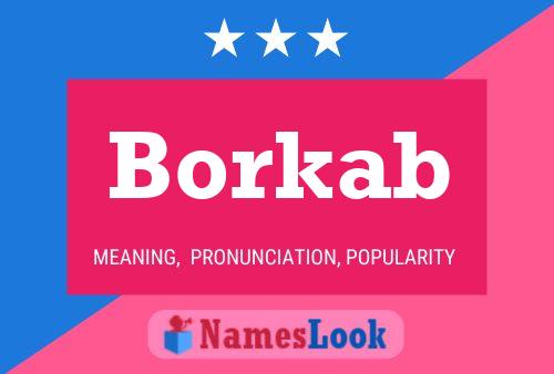 Póster del nombre Borkab