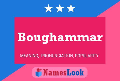 Póster del nombre Boughammar