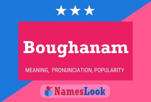 Póster del nombre Boughanam