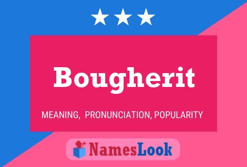 Póster del nombre Bougherit