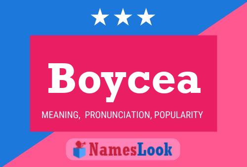 Póster del nombre Boycea