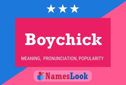 Póster del nombre Boychick