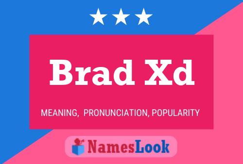 Póster del nombre Brad Xd