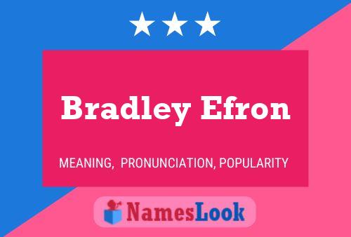 Póster del nombre Bradley Efron