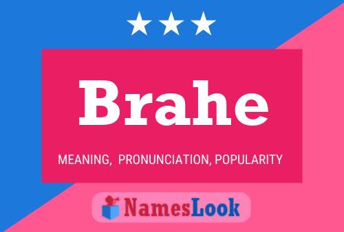 Póster del nombre Brahe