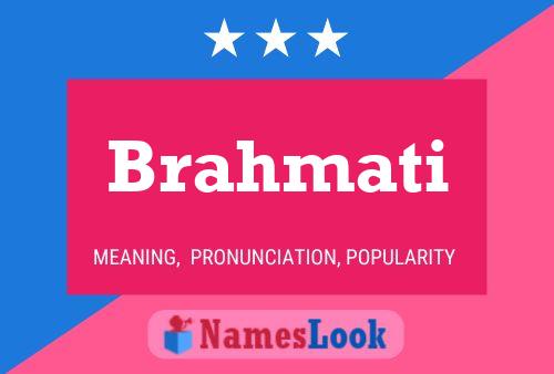 Póster del nombre Brahmati