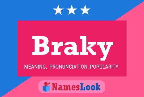 Póster del nombre Braky