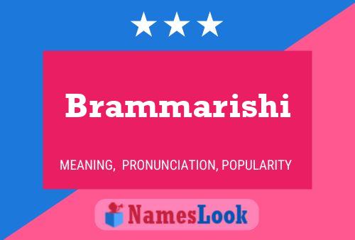 Póster del nombre Brammarishi