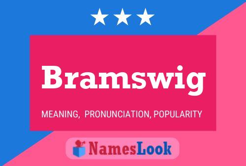 Póster del nombre Bramswig