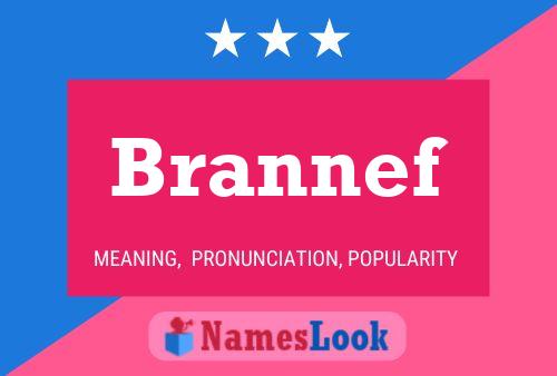 Póster del nombre Brannef