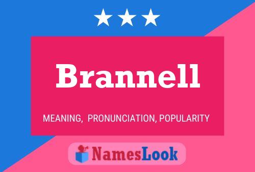 Póster del nombre Brannell