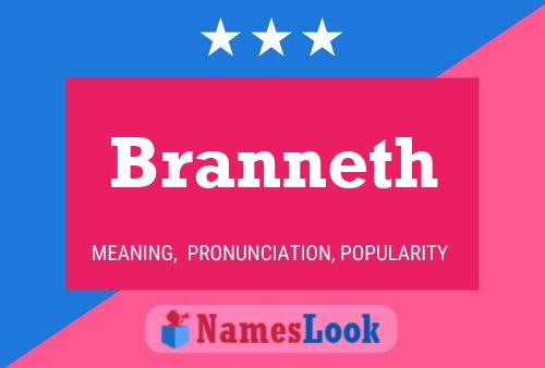 Póster del nombre Branneth