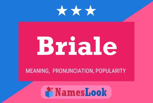 Póster del nombre Briale