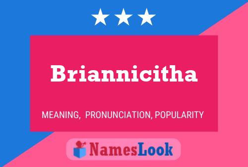 Póster del nombre Briannicitha