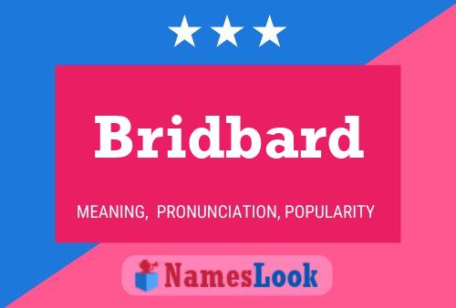 Póster del nombre Bridbard