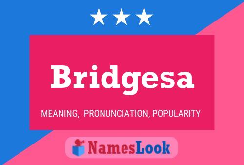 Póster del nombre Bridgesa