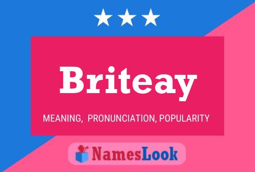 Póster del nombre Briteay