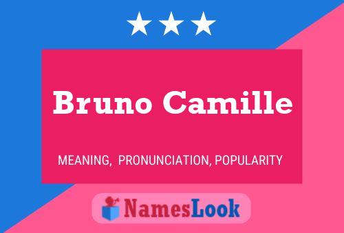 Póster del nombre Bruno Camille