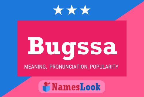 Póster del nombre Bugssa