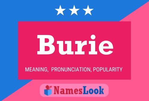 Póster del nombre Burie