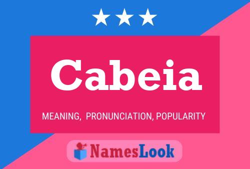 Póster del nombre Cabeia