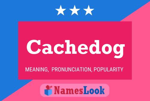 Póster del nombre Cachedog