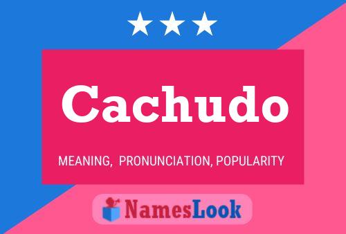 Póster del nombre Cachudo