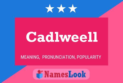 Póster del nombre Cadlweell