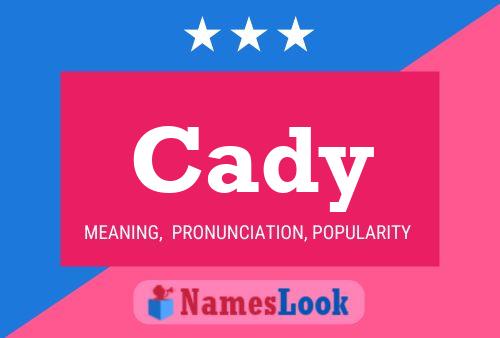 Póster del nombre Cady