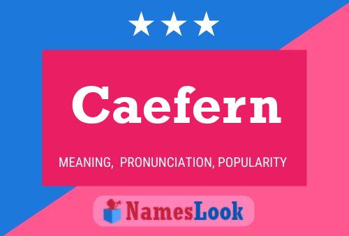 Póster del nombre Caefern