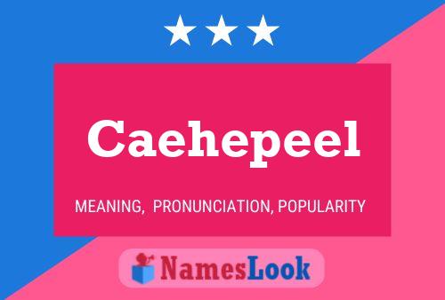 Póster del nombre Caehepeel