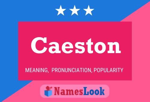 Póster del nombre Caeston