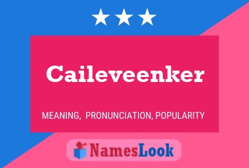 Póster del nombre Caileveenker