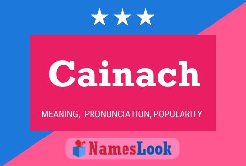 Póster del nombre Cainach