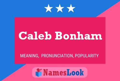 Póster del nombre Caleb Bonham