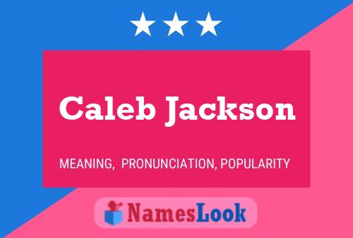 Póster del nombre Caleb Jackson